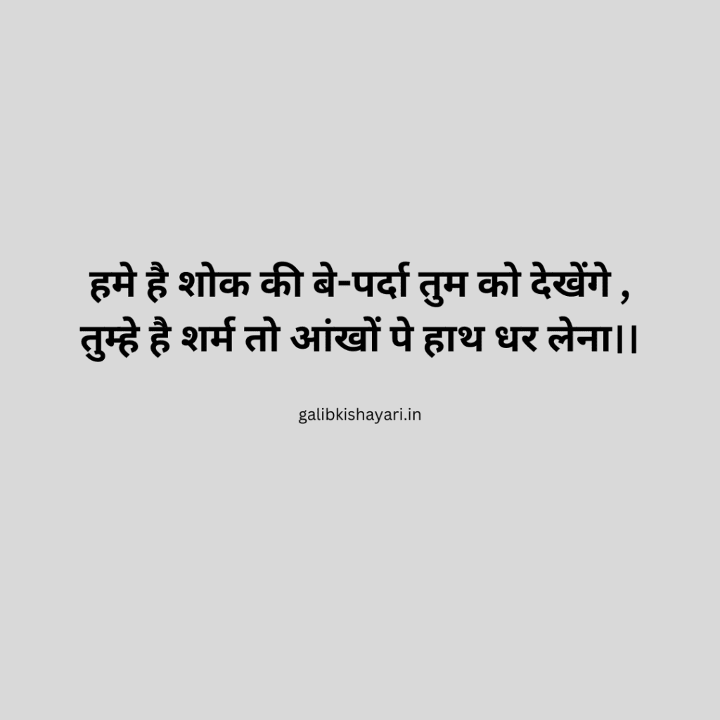 sher shayari hindi love